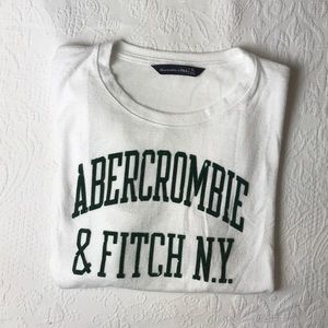 Abercrombie & Fitch Felt Logo T-Shirt